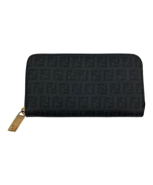 FENDI（フェンディ）FENDI (フェンディ) 長財布 ブラックの古着・服飾アイテム