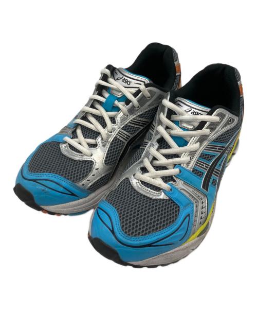 asics（アシックス）asics (アシックス) スニーカー GEL-KAYANO 14 シルバー×ブルー サイズ:27.5の古着・服飾アイテム