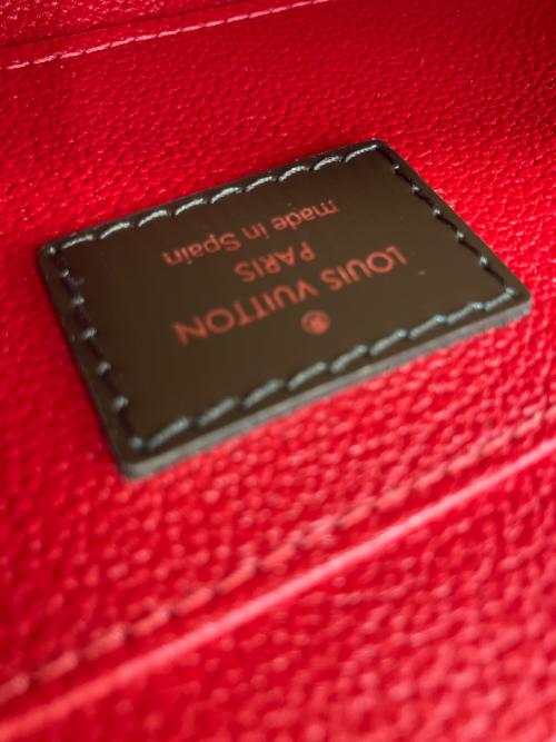 LOUIS VUITTON（ルイ ヴィトン）LOUIS VUITTON (ルイ ヴィトン) ポーチ ダミエ ポシェット・コスメティック ブラウンの古着・服飾アイテム