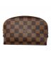 LOUIS VUITTON（ルイ ヴィトン）の古着「ポーチ ダミエ ポシェット・コスメティック」｜ブラウン