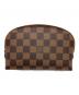 LOUIS VUITTON (ルイ ヴィトン) ポーチ ダミエ ポシェット・コスメティック ブラウン：60000円