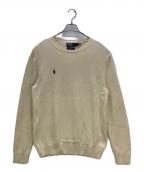 POLO RALPH LAUREN×BEMASポロ・ラルフローレン×ビームス）の古着「薄手ニット BEMAS LIMITED EDITION」｜アイボリー