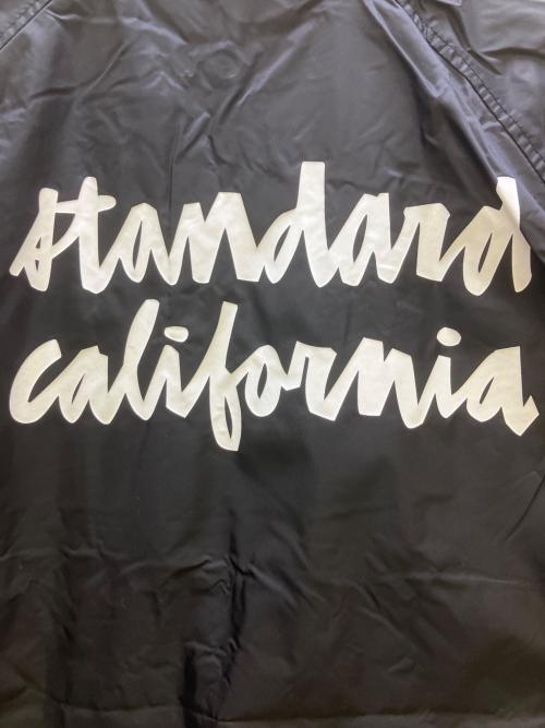 STANDARD CALIFORNIA（スタンダードカリフォルニア）STANDARD CALIFORNIA (スタンダードカリフォルニア) chocolate (チョコレート) コーチジャケット ブラック サイズ:M 未使用品の古着・服飾アイテム