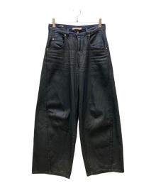 LEVI'S（リーバイス）の古着「SUPER BAGGY バレルジーンズ ブラック」｜ブラック