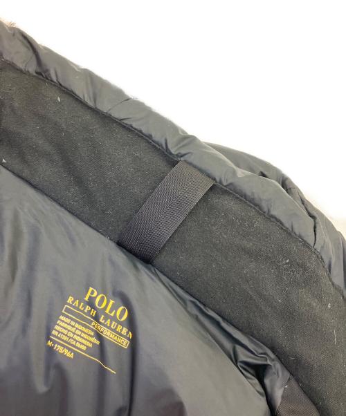 POLO RALPH LAUREN（ポロ・ラルフローレン）POLO RALPH LAUREN (ポロ・ラルフローレン) ファー付ダウンジャケット ブラック サイズ:Mの古着・服飾アイテム