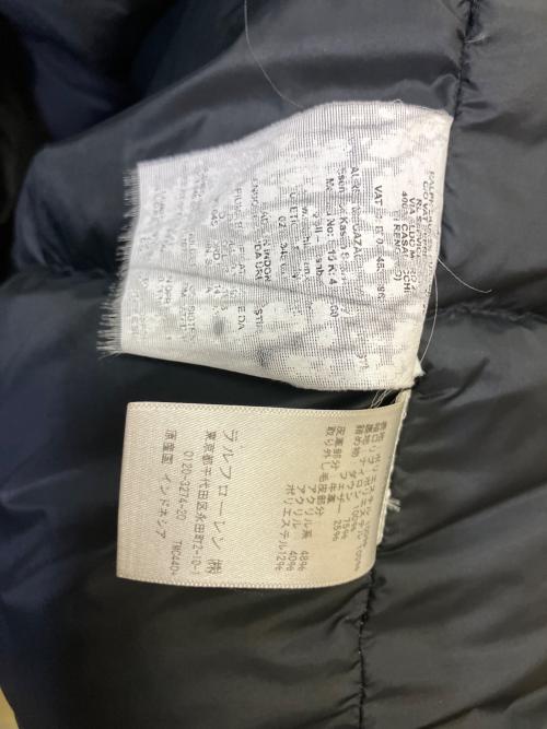 POLO RALPH LAUREN（ポロ・ラルフローレン）POLO RALPH LAUREN (ポロ・ラルフローレン) ファー付ダウンジャケット ブラック サイズ:Mの古着・服飾アイテム
