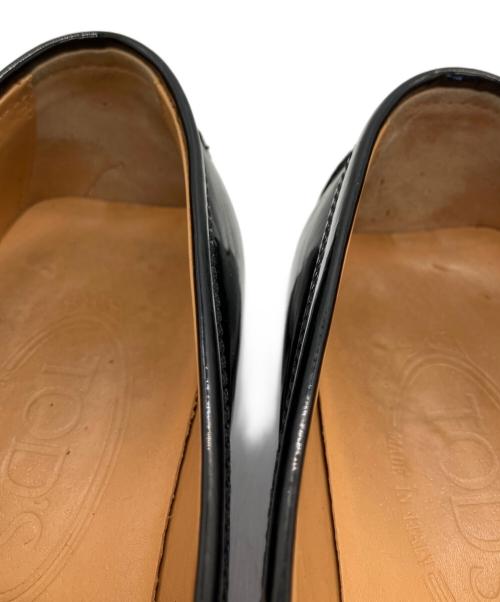 TOD'S（トッズ）TOD'S (トッズ) ローファー ブラック サイズ:36 1/2の古着・服飾アイテム