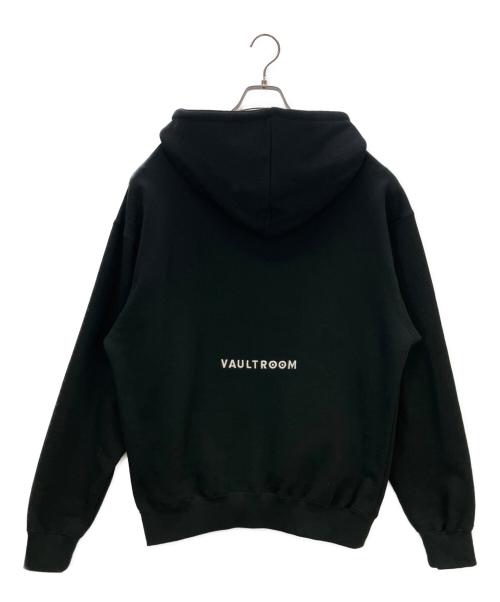 VAULTROOM（ボルトルーム）VAULTROOM (ボルトルーム) PURURU (プルル) プルオーバーパーカー PURURU HOODIE ブラック サイズ:Lの古着・服飾アイテム