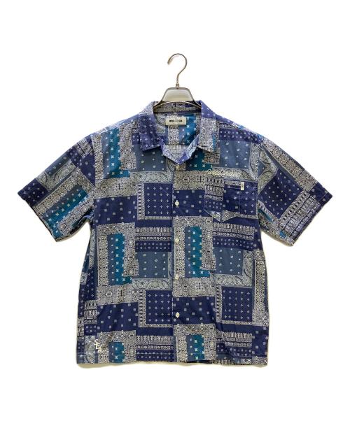 WIND AND SEA（ウィンダンシー）WIND AND SEA (ウィンダンシー) 半袖シャツ ブルー サイズ:Mの古着・服飾アイテム