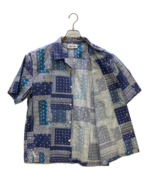 WIND AND SEA（ウィンダンシー）WIND AND SEA (ウィンダンシー) 半袖シャツ ブルー サイズ:Mの古着・服飾アイテム