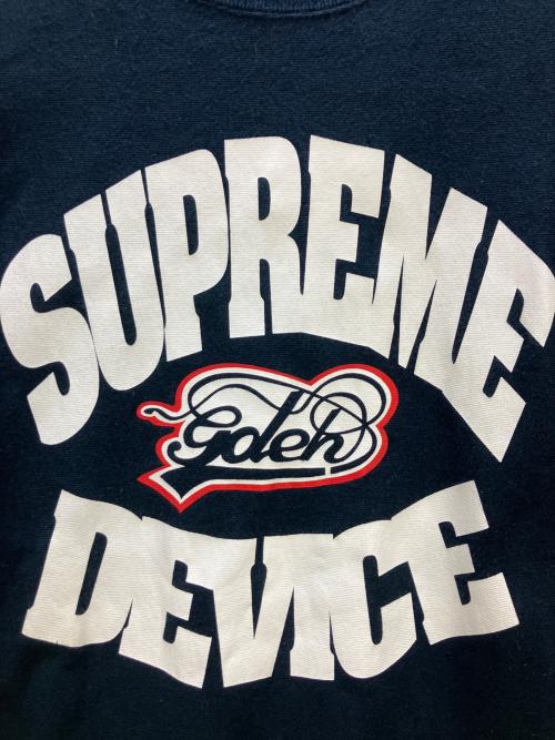 GOODENOUGH（）GOODENOUGH (グッドイナフ) スウェット SUPREME DEVICE ネイビー サイズ:Mの古着・服飾アイテム
