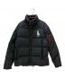 POLO RALPH LAUREN（ポロ・ラルフローレン）の古着「ナイロンダウンジャケット」｜ブラック×レッド