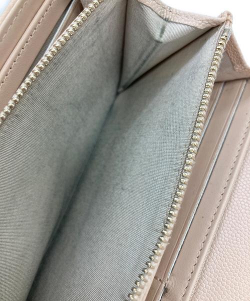CHANEL（シャネル）CHANEL (シャネル) 長財布 マトラッセ ココロック ベージュの古着・服飾アイテム