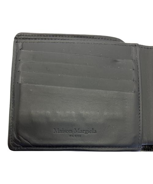 Maison Margiela（メゾンマルジェラ）Maison Margiela (メゾンマルジェラ) 2つ折り財布 ネイビーの古着・服飾アイテム