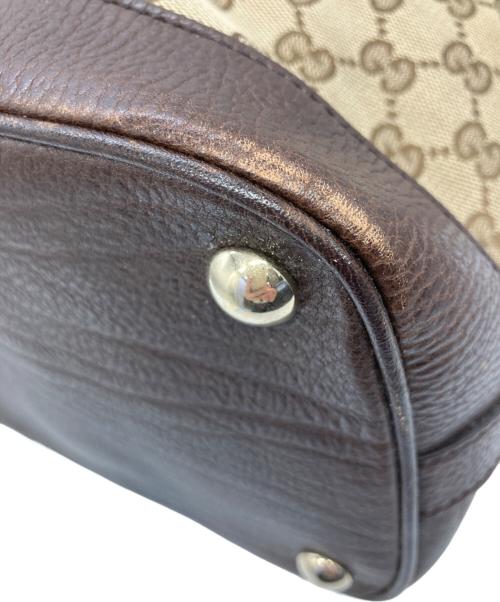 GUCCI（グッチ）GUCCI (グッチ) 2WAYバッグ ブラウンの古着・服飾アイテム