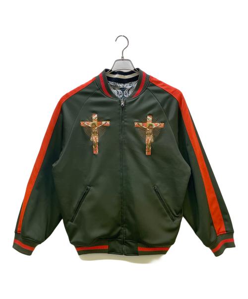 MAYO（メイヨー）MAYO (メイヨー) リバーシブルジャケット グリーン サイズ:Lの古着・服飾アイテム