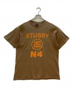stussyステューシー）の古着「半袖カットソー №4」｜ベージュ