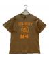 stussy（ステューシー）の古着「半袖カットソー №4」｜ベージュ