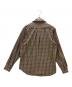 stussy (ステューシー) 長袖シャツ ベージュ×ブラウン サイズ:M：9000円