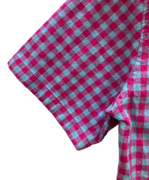 stussy（ステューシー）stussy (ステューシー) 半袖シャツ パープル×ブルー サイズ:L 未使用品の古着・服飾アイテム