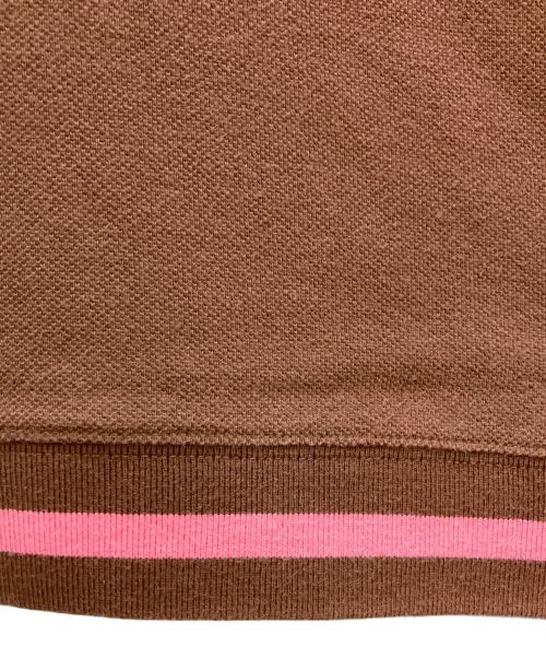 stussy（ステューシー）stussy (ステューシー) 半袖カットソー ブラウン サイズ:Lの古着・服飾アイテム