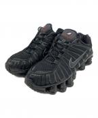 NIKEナイキ）の古着「スニーカー SHOX TL」｜ブラック×レッド
