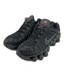 NIKE（ナイキ）の古着「スニーカー SHOX TL」｜ブラック×レッド