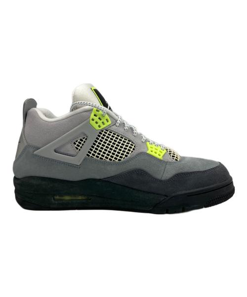 NIKE（ナイキ）NIKE (ナイキ) ハイカットスニーカー Jordan Air Jordan 4 Retro SE ライトグレー×ライトグリーン サイズ:28.5の古着・服飾アイテム