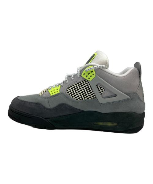 NIKE（ナイキ）NIKE (ナイキ) ハイカットスニーカー Jordan Air Jordan 4 Retro SE ライトグレー×ライトグリーン サイズ:28.5の古着・服飾アイテム