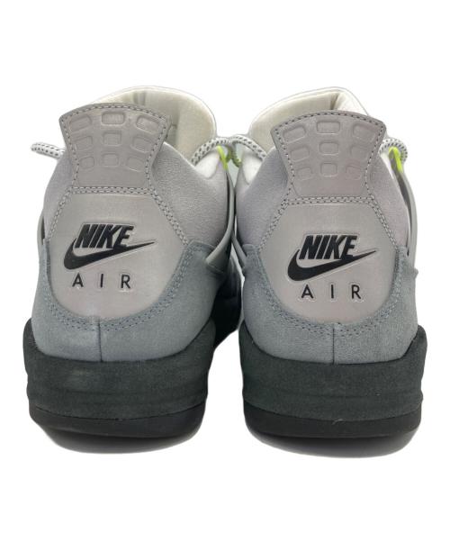 NIKE（ナイキ）NIKE (ナイキ) ハイカットスニーカー Jordan Air Jordan 4 Retro SE ライトグレー×ライトグリーン サイズ:28.5の古着・服飾アイテム