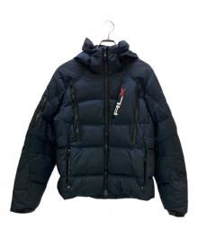 RLX RALPH LAUREN（アールエルエックスラルフローレン）の古着「ダウンジャケット」｜ネイビー