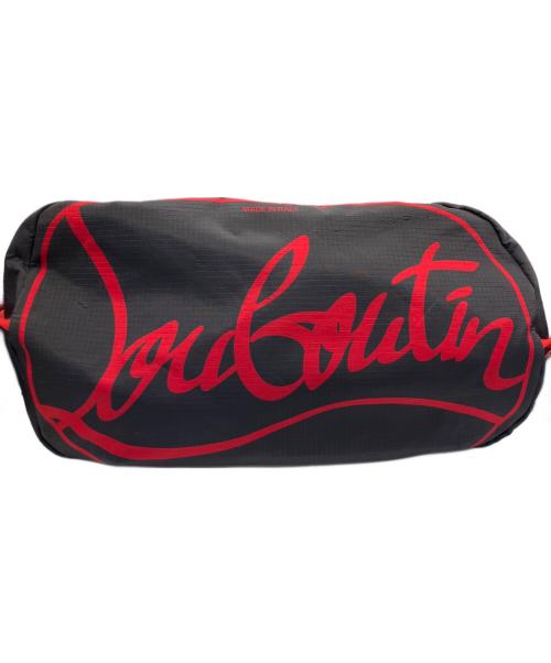 Christian Louboutin（クリスチャン・ルブタン）Christian Louboutin (クリスチャン・ルブタン) 2WAYバッグ LOUTOTE BEACH ブラック×レッドの古着・服飾アイテム