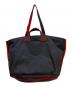 Christian Louboutin（クリスチャン・ルブタン）の古着「2WAYバッグ LOUTOTE BEACH」｜ブラック×レッド