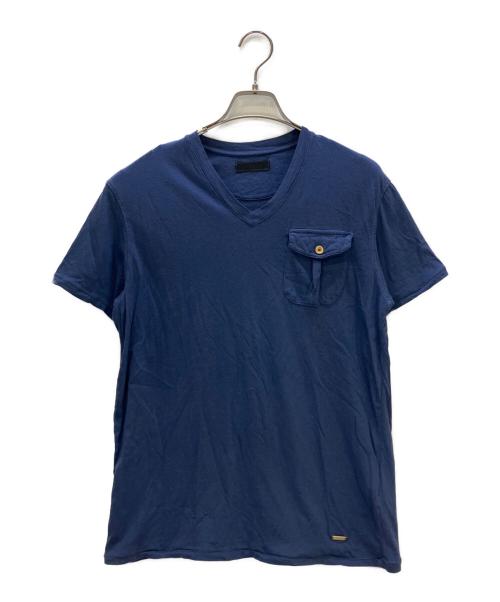 LOEWE（ロエベ）LOEWE (ロエベ) 半袖カットソー ネイビー サイズ:記載なしの古着・服飾アイテム