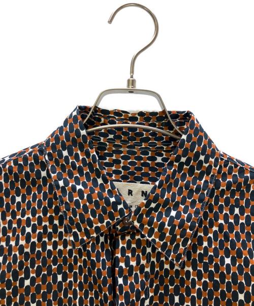 MARNI（マルニ）MARNI (マルニ) 長袖シャツ ブラウン サイズ:50の古着・服飾アイテム