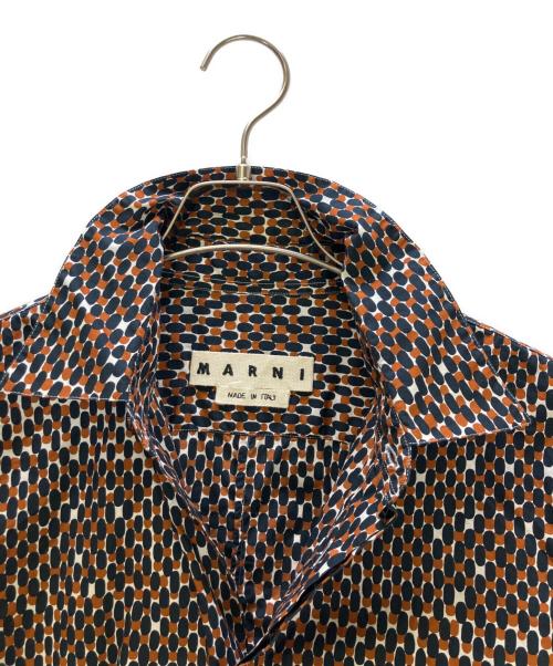 MARNI（マルニ）MARNI (マルニ) 長袖シャツ ブラウン サイズ:50の古着・服飾アイテム