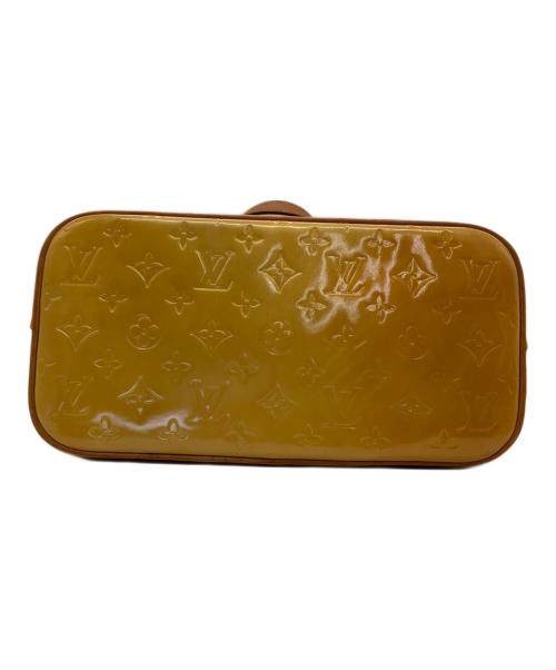 LOUIS VUITTON（ルイ ヴィトン）LOUIS VUITTON (ルイ ヴィトン) トートバッグ ヴェルニ ヒューストン ライムイエローの古着・服飾アイテム