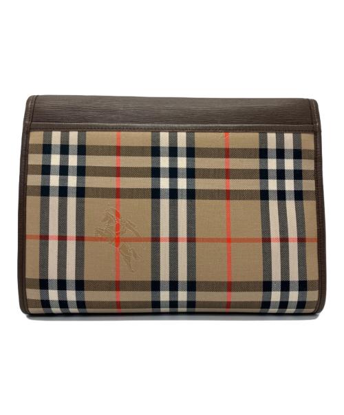 Burberry's（バーバリーズ）Burberry's (バーバリー) クラッチバッグ ブラウンの古着・服飾アイテム