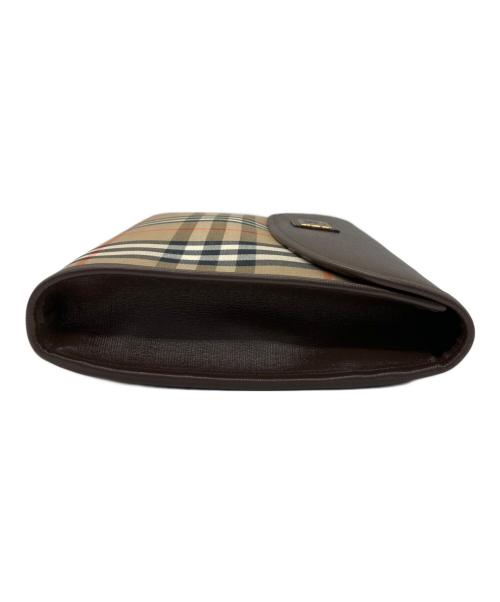 Burberry's（バーバリーズ）Burberry's (バーバリー) クラッチバッグ ブラウンの古着・服飾アイテム