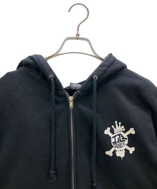 stussy（ステューシー）stussy (ステューシー) ジップパーカー OLD STUSSY ブラック サイズ:Mの古着・服飾アイテム