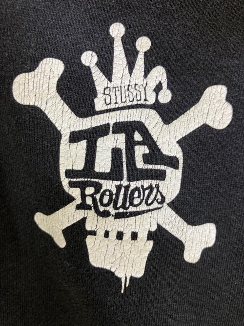 stussy（ステューシー）stussy (ステューシー) ジップパーカー OLD STUSSY ブラック サイズ:Mの古着・服飾アイテム