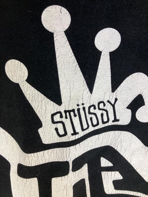 stussy（ステューシー）stussy (ステューシー) ジップパーカー OLD STUSSY ブラック サイズ:Mの古着・服飾アイテム