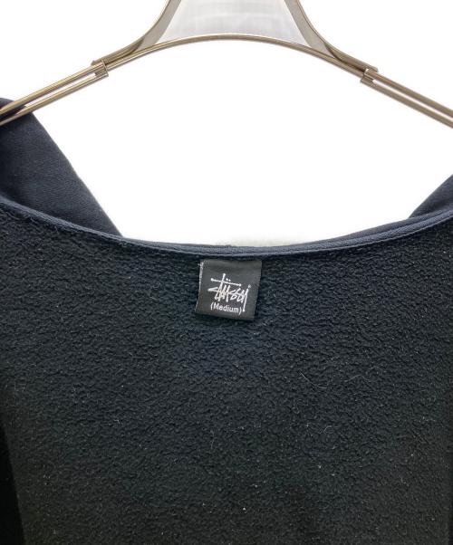 stussy（ステューシー）stussy (ステューシー) ジップパーカー OLD STUSSY ブラック サイズ:Mの古着・服飾アイテム