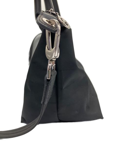 LONGCHAMP（ロンシャン）LONGCHAMP (ロンシャン) 2WAYショルダーバッグ ブラックの古着・服飾アイテム