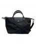 LONGCHAMP（ロンシャン）の古着「2WAYショルダーバッグ」｜ブラック