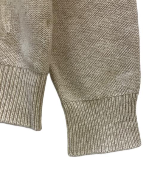 LOUIS VUITTON（ルイ ヴィトン）LOUIS VUITTON (ルイ ヴィトン) 薄手ニット ベージュ サイズ:Mの古着・服飾アイテム