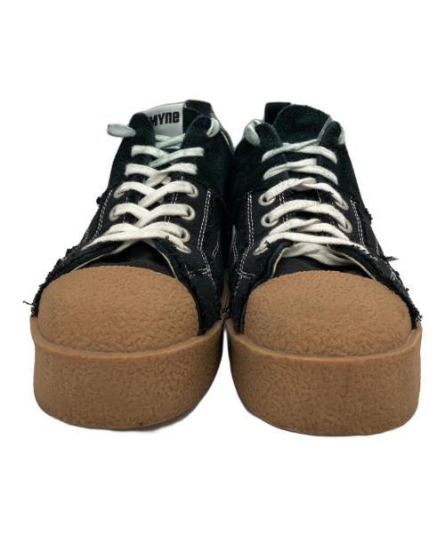 myne（マイン）MYNE (マイン) Hybrid Sneaker ブラック×ブラウン サイズ:42の古着・服飾アイテム