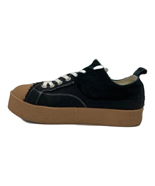 myne（マイン）MYNE (マイン) Hybrid Sneaker ブラック×ブラウン サイズ:42の古着・服飾アイテム