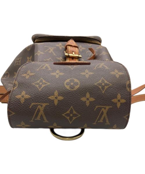 LOUIS VUITTON（ルイ ヴィトン）LOUIS VUITTON (ルイ ヴィトン) リュック モノグラム モンスリMM ブラウンの古着・服飾アイテム