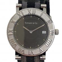 TIFFANY & Co.（ティファニー）の古着「腕時計 アトラス」｜ブラック